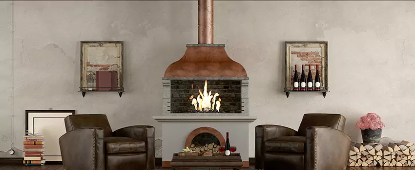 Thelin Hearth Products Providence Pellet Insert Fireplace Installation in Tuckahoe, NY